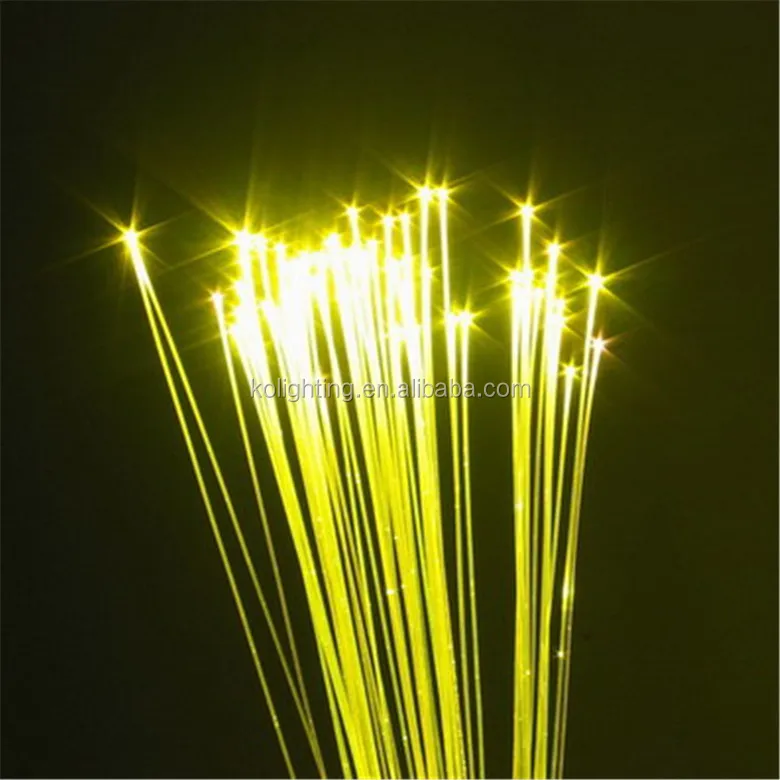 Plastic Decorative PMMA Fiber Optic with Diameter 0.75mm Make Fiber Optic Light