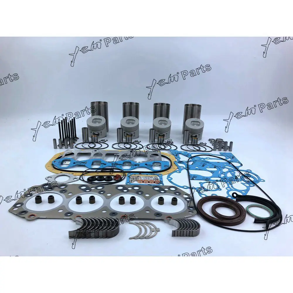 D201 Engine Rebuilding Kit With Full Gasket Set Valves Kit Bearing Set for Isuzu Engine