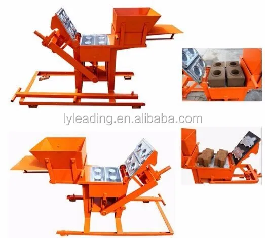 Manual Compressed Earth Block Machine