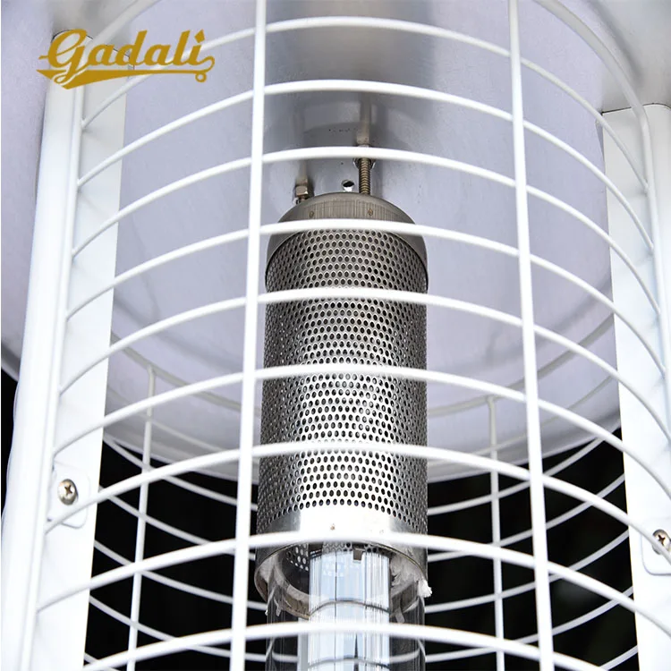 Коммерческий автономный обогреватель патио, садовый солнечный обогреватель патио, детали