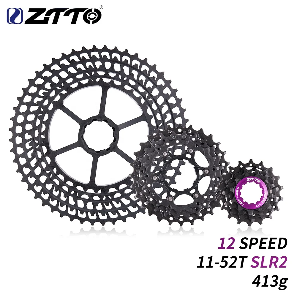 ZTTO超軽量12速11-52T SLRカセットスプロケットマウンテンバイク