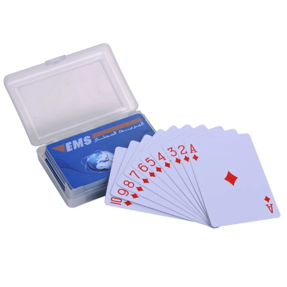 Custom Reclame Hoge Kwaliteit Afdrukken Poker Card Plastic Pack In Plastic Doos - Buy Custom Reclame Speelkaart,Poker Kaarten In Plastic Doos Product on Alibaba.com