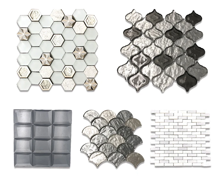 Good Quality Ceramic Wall Tile Backsplash Porcelain Mosaic Tile for Interior Exterior Wall Cladding supplier