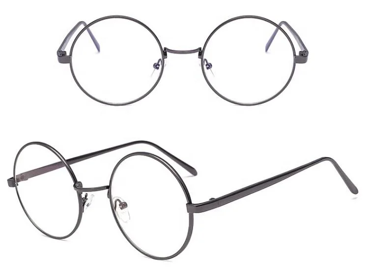 Leon the Professional Movie Style High Quality Round Metal Frame Sunglasses