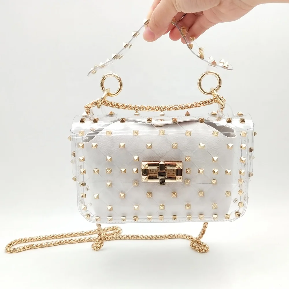 Amazon.com: Elegante bolsa transparente para mujer – PGA y NFL Estadio  aprobado por el estadio transparente para juegos de fútbol, trabajo o  escuela, resistente, bolsa de hombro, bolso de mano : Ropa,