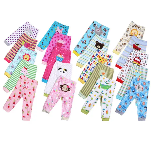 Осенне-зимние детские штаны с принтом животных