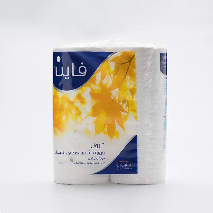 Рулон белой кухонной бумаги