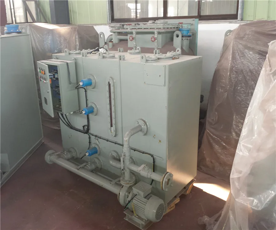 Ship Sewage Treatment and Storage Holding Tank