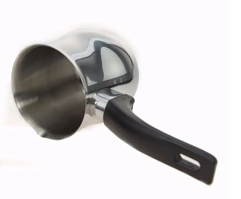 Classic Stainless Steel Turkish Server Set 4 Pieces Coffee Warmer