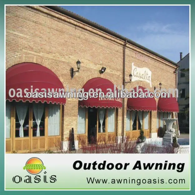 French Style Customized High Grade Half Round Sphere-type Window Dome Awning Retractable Pergola Outdoor Aluminum Luxury Canopy