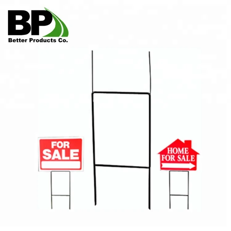 Galvanized Steel square Tubing Traffic Sign Stand