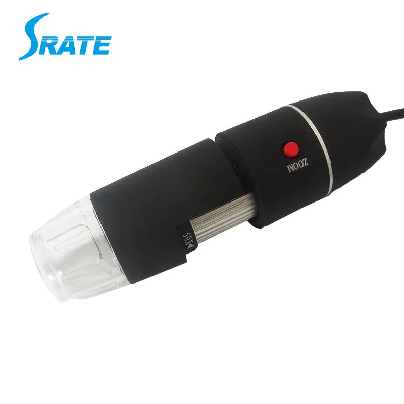 Microscopio Digitale USB VGE 1000X - Portatile, Con 8 LED, Per Scuola, Laboratorio E Hobby