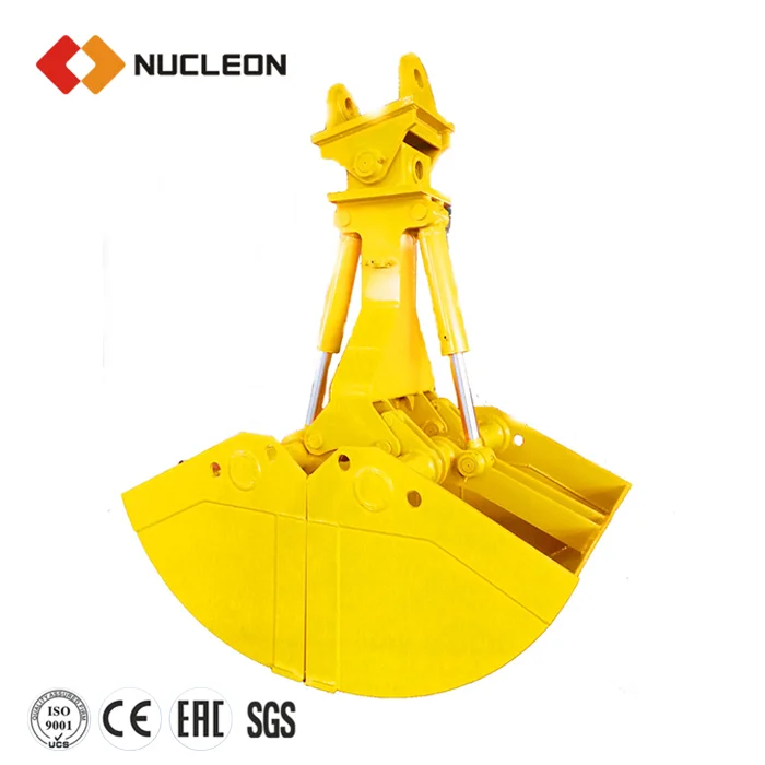 High Efficiency Clamshell Dredging Grab 10 M3 20 M3 Bucket for Excavator Dredging Equipment Price