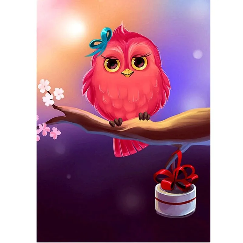 5200 Koleksi Gambar Burung Hantu Kartun Warna Pink HD