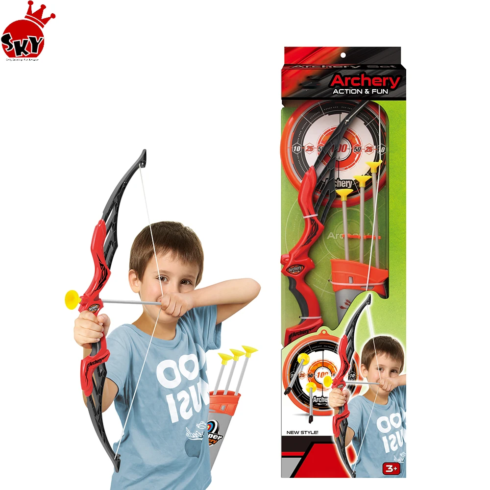 plastic bow and arrow set