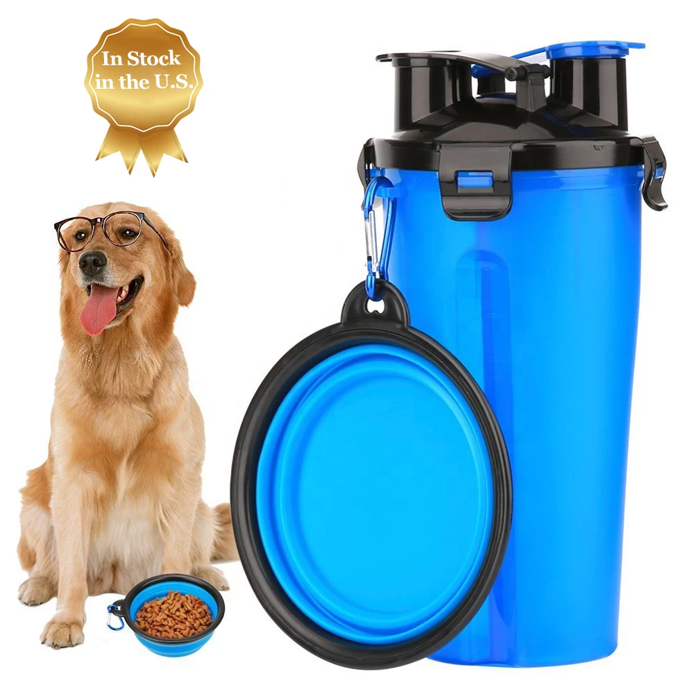 2 in 1 dog food and water bowl