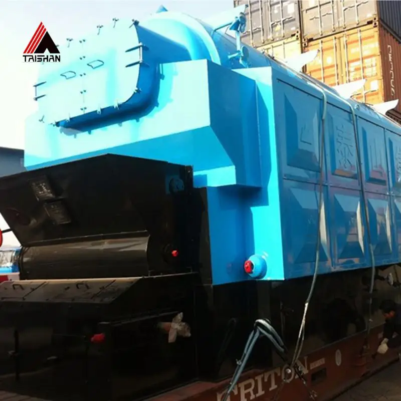 Manual Operation 100Tons Coal Fired Steam Boiler for Power Plant