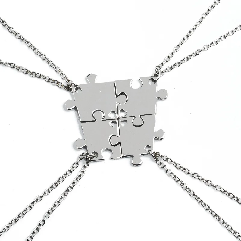 DIY Puzzle Piece With A Heart Necklace - Styleoholic