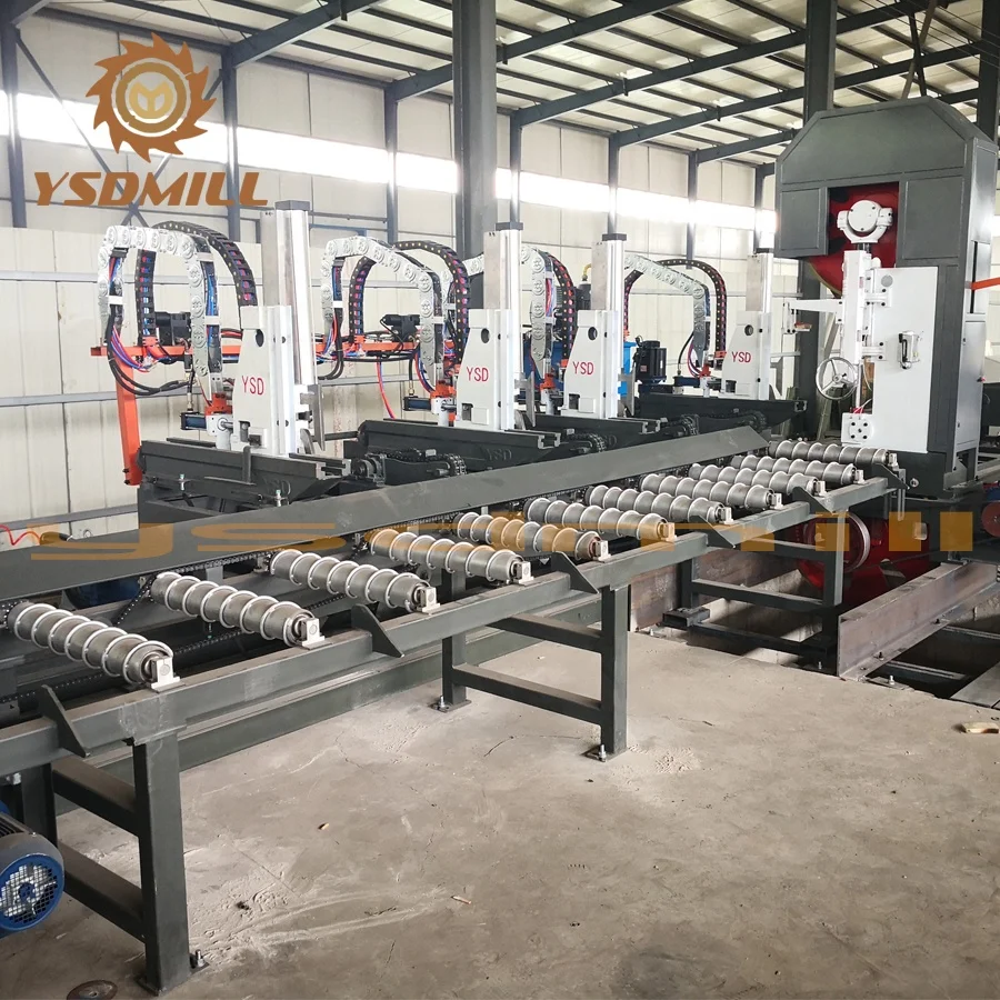 Woodworking Sawmill Usage Board Roller Conveyor