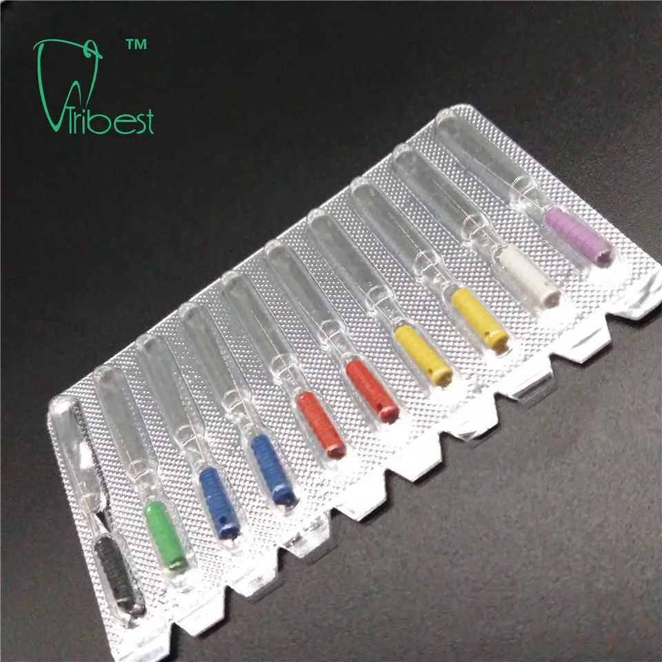 Hot Sale Manual Finger Ring Endo File Holder Dental Files Niti Reamers Barbed Broaches