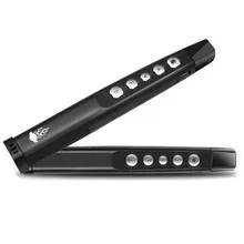 2.4GHz Wireless 100m Control Distance Red Laser PPT Presentador Pointer Page Flip Laser Military Pen Electronic Pointer No.12