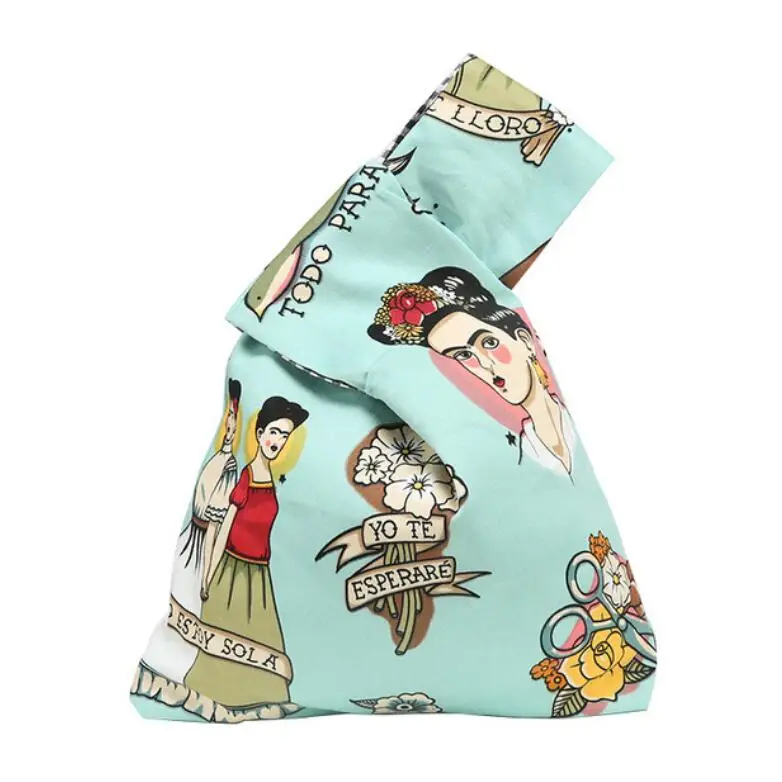 BORSA DONNA BORSETTA da polso cn nodo sera Lana Nera Filo d'Argento