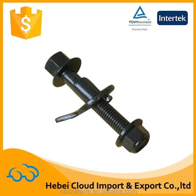 2つのタブワッシャーとフランジロックを備えた12.9グレードの