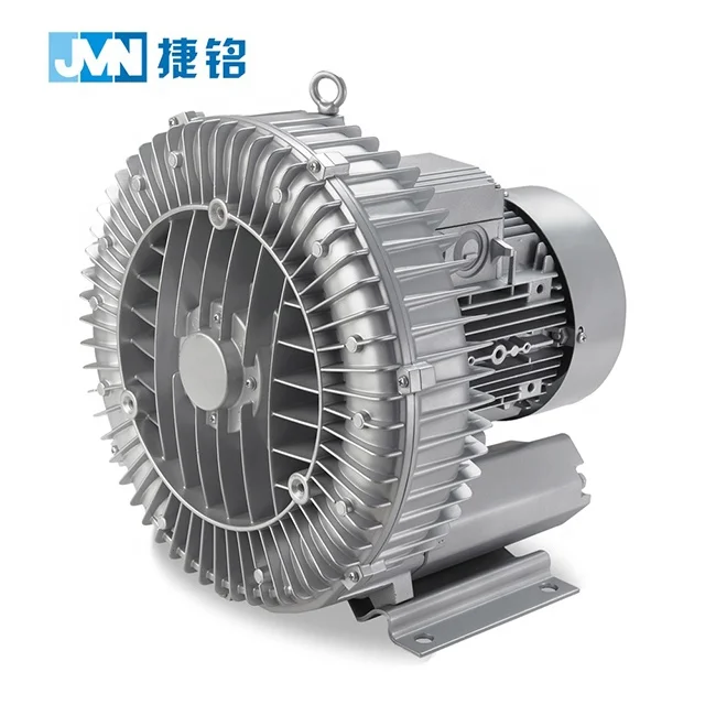Industrial 10hp 7.5KW high pressure ring blower for wastewater treatment