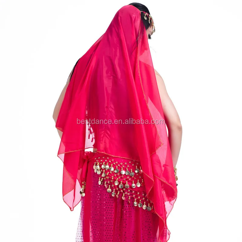 Voile Danse Ventre En Mousseline De Soie 250x120cm - Foulard Oriental Ailes Papillon - Spectacle & Célébration