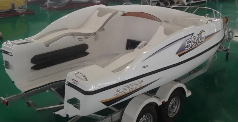 4-тактный спортивные моторная лодка waveboat Высокое качество волна лодка