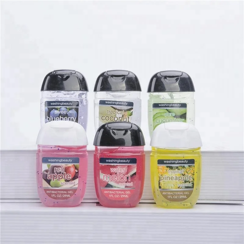 
 1 унция, ванночка и тело, портативный антибактериальный гель для рук, антисептики PocketBac, тропический ананас  