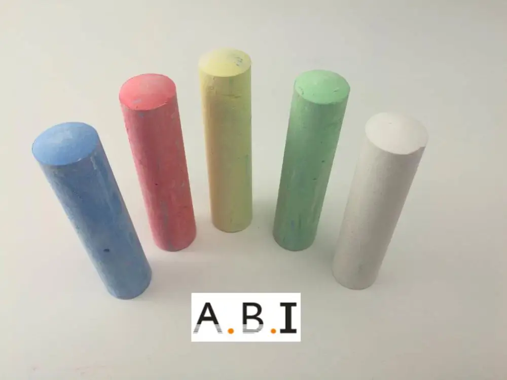 
 Нетоксичный большой цветной карбонат кальция, большой тротуарный белый мел  