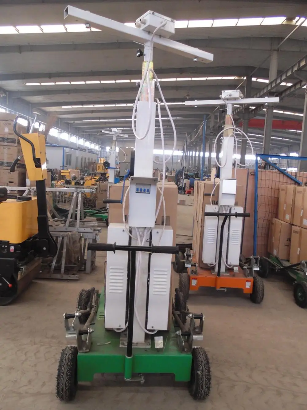 8kW Portable Lighting Tower Diesel Generator 12KW 15KVA 380V 60HZ