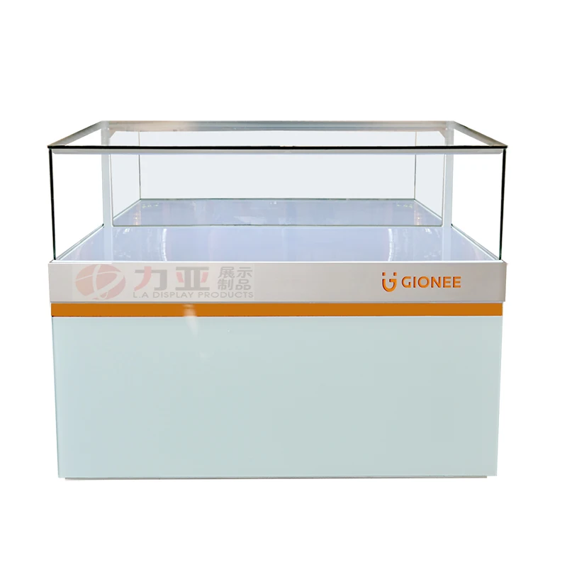 Factory Custom Cell Phone Display Cabinet showcase Mobile Phone Led Lighting Counter showcase