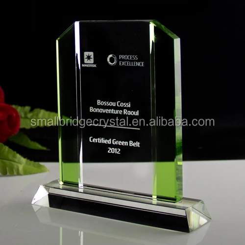 The best quality 3d laser engraving crystal award gift