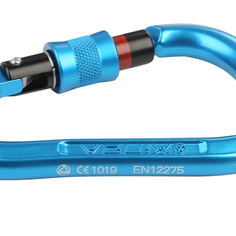 XINDA HMS 7075 алюминиевый карабин для альпинизма 24kN