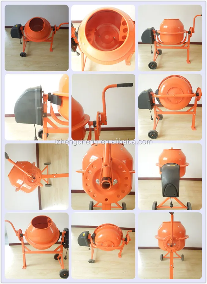 Concrete Mixer Machinery Gasoline Electric Cement Cheap Cement Mixer