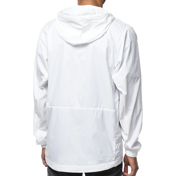 White Windbreaker Jacket Wholesale 