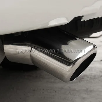 Stainless Steel Tail Exhaust Muffler Tip Pipe For Toyota Land Cruiser ...