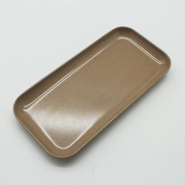 Airline Catering Sustainable Food Packaging Rice Husk Tableware