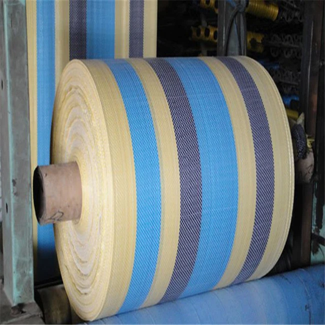 Recycled Raw Materials Polypropylene Geotextile Fabric Roll pp Woven Fabric Rolls for Sand Bag Making