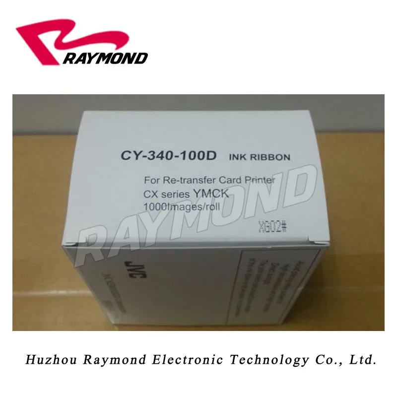 DNP CY-340-100D YMCK Ribbon & CY-3RA-100 Retransfer Film