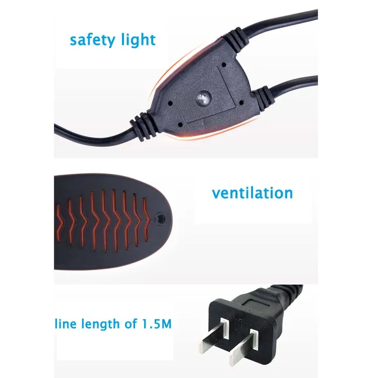 Сухая испечь 12 Вт стерилизация Телескопический Ультрафиолетовый дезодорант Автомобильная сушилка для обуви