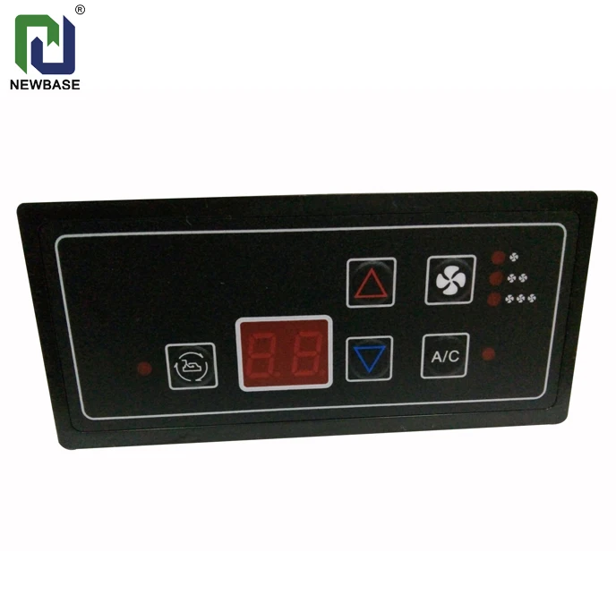 Manufacturer CK200216 Led Display Auto Dlimate air Conditioning Controller Bus Truck Facepanel