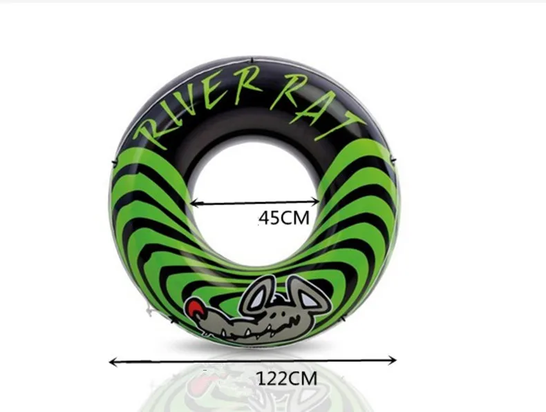 Intex 68209 Summer Swimming Pool River Rat Tube Fun Safety