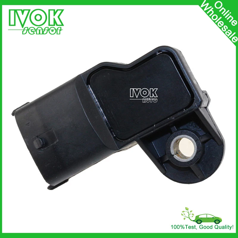 3BAR Boost Pressure Map Sensor 0 281 002 437 for Fiat Dodge Chrysler Alfa Opel Vauxhall Vectra Signum Zafira Astra 0281002437