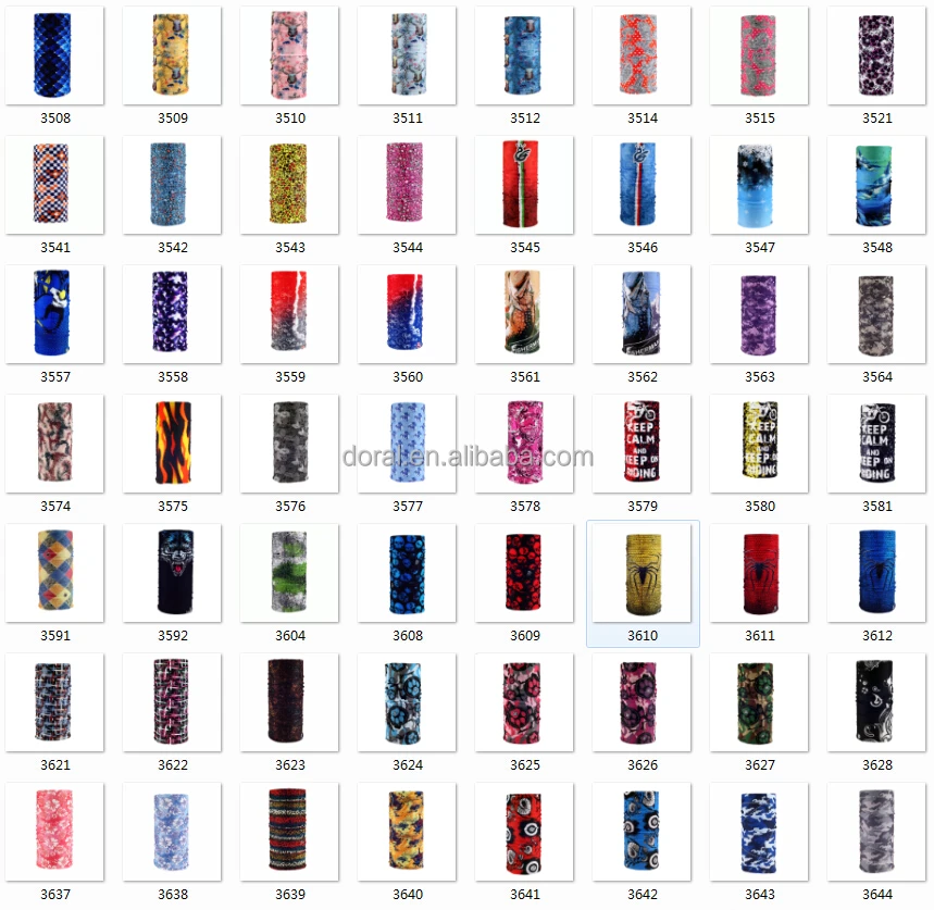 Лидер продаж, дизайн в наличии, многофункциональная бесшовная бандана, модный Волшебный шарф