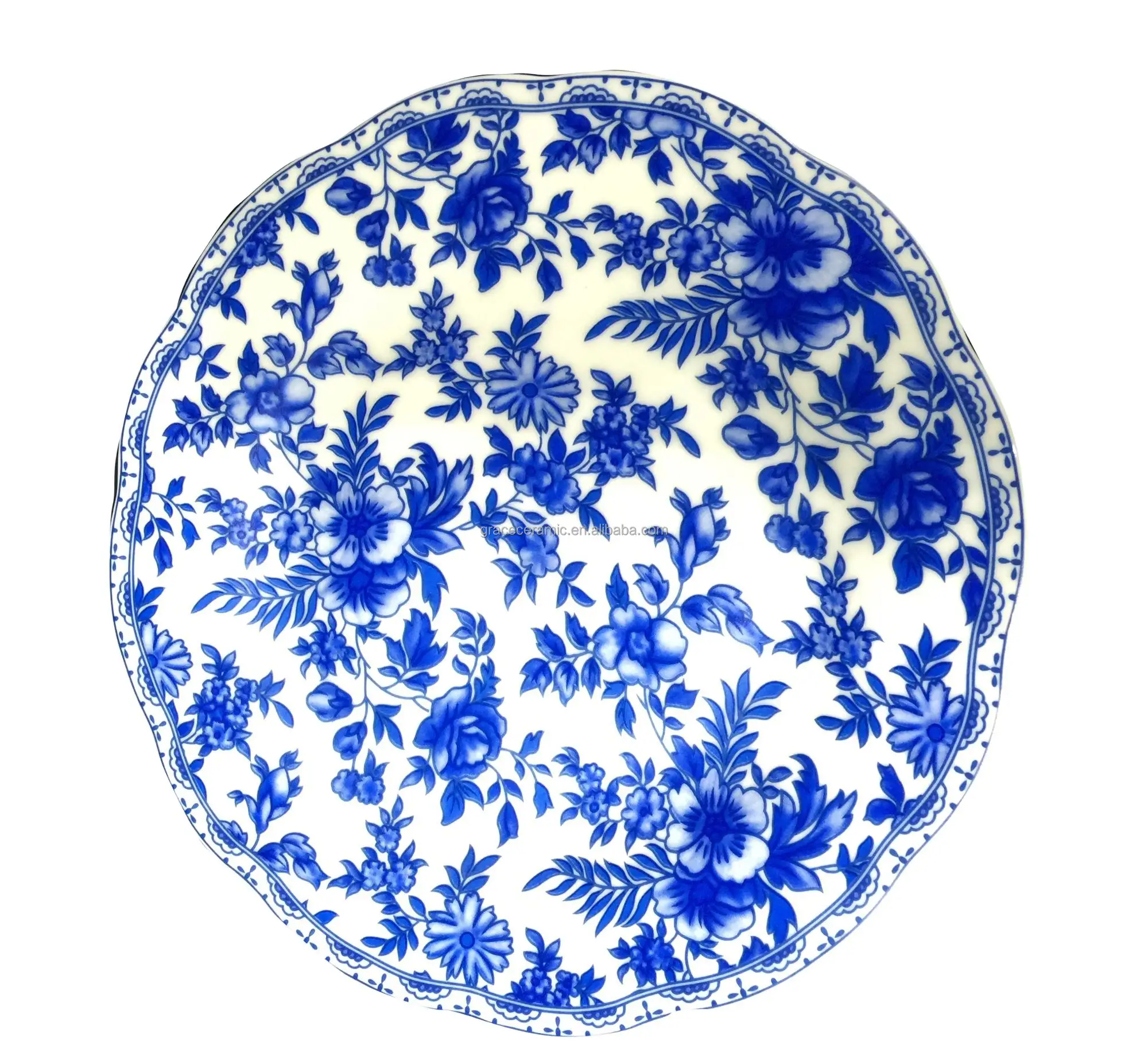 white ceramic plates