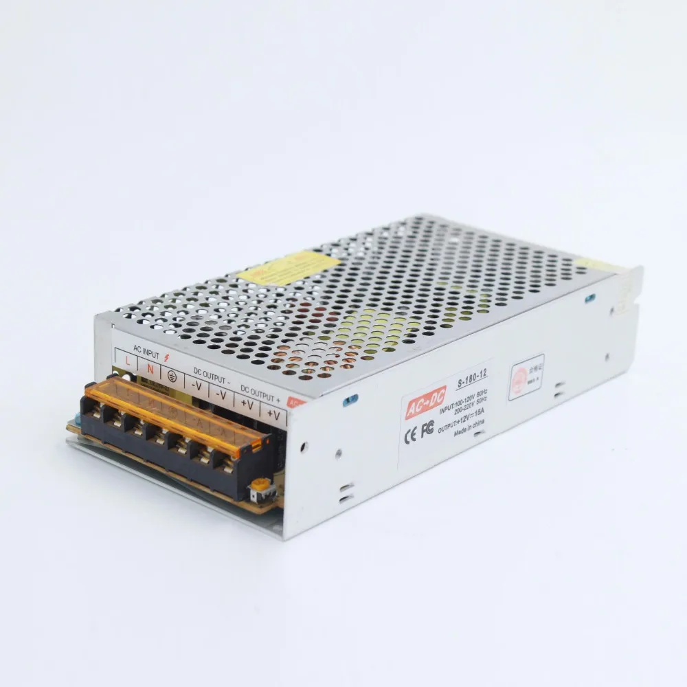 
Централизованный источник питания из алюминиевого сплава, постоянный ток 12 В, 2 А, 3 А, 5 А, 10 А, 15 А, 20 А, 30 А, 40 А, 50 А, вход AC110-220V 50/60 Гц 