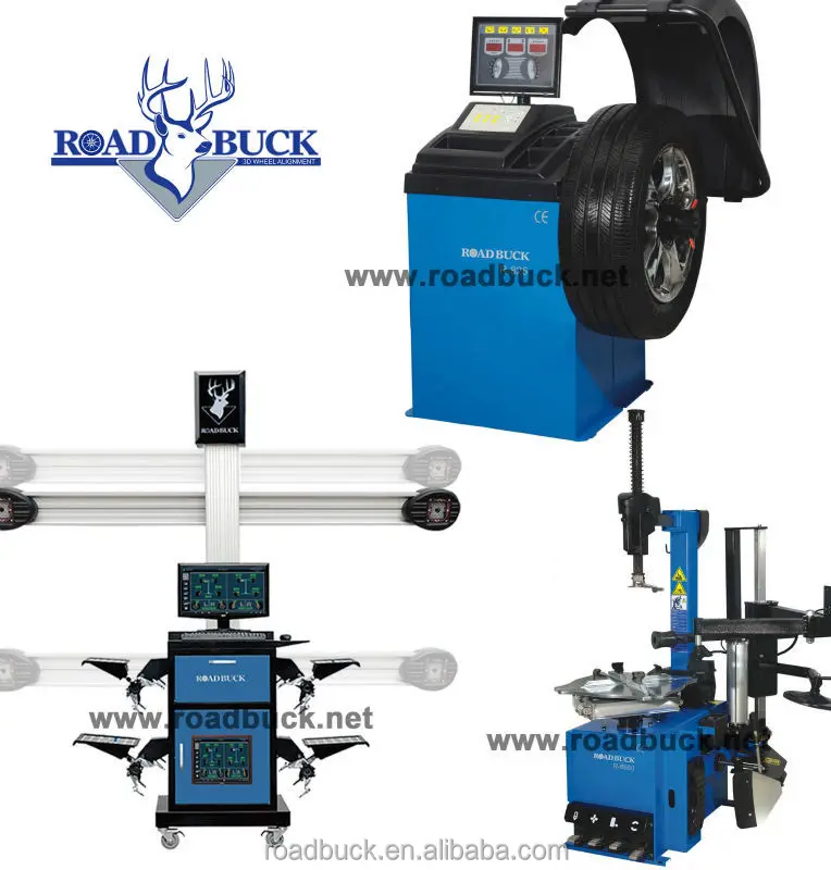 G781 3d Automatic Catch Alignment Machine With Tire Changer Wheel Balancer Car Lift